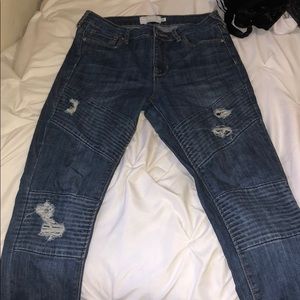 KENDALL X KYLIE MOTO SKINNY JEANS